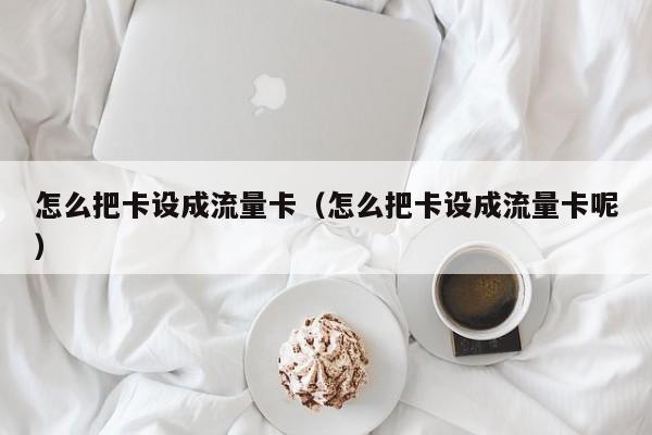 怎么把卡设成流量卡(怎么把卡设成流量卡呢)